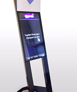 Design totem interactif Interactive totem design