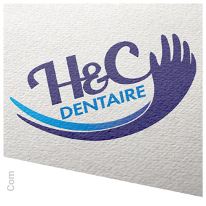 Charte graphique cabinet dentaire H&C