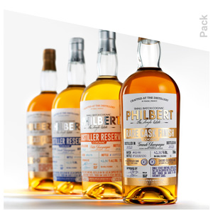 Packaging cognac Packaging for Philbert Cognac