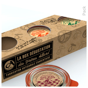 Packaging Box Dégustation des Frères Allard